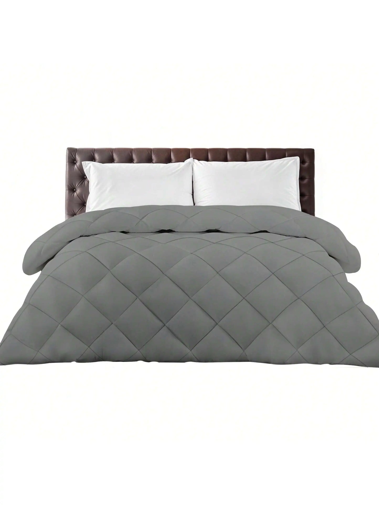 Lux Decor All-Season Comforter – Lightweight 1 Piece Down Alternative Blanket with Soft, Breathable Fabric and Diamond Stitch D