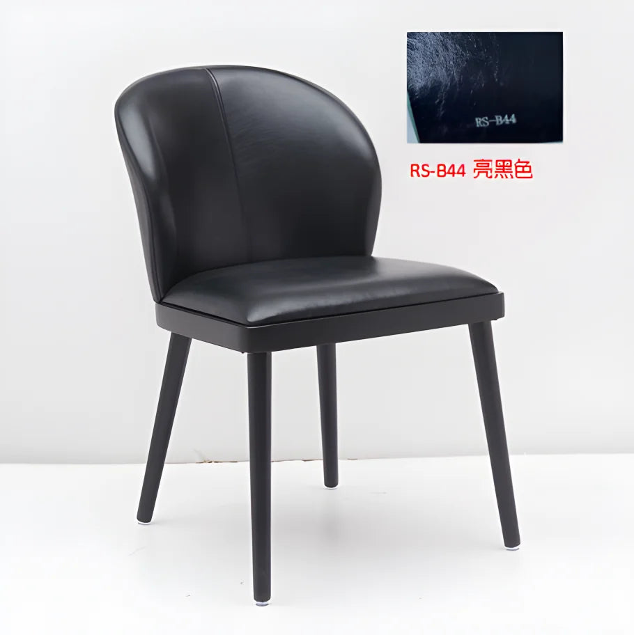 Dining Chairs Set of 2 Modern Upholstered Kitchen Dining Chairs with Ergonomic Back Support Wood Legs for Dining Room, Restauran