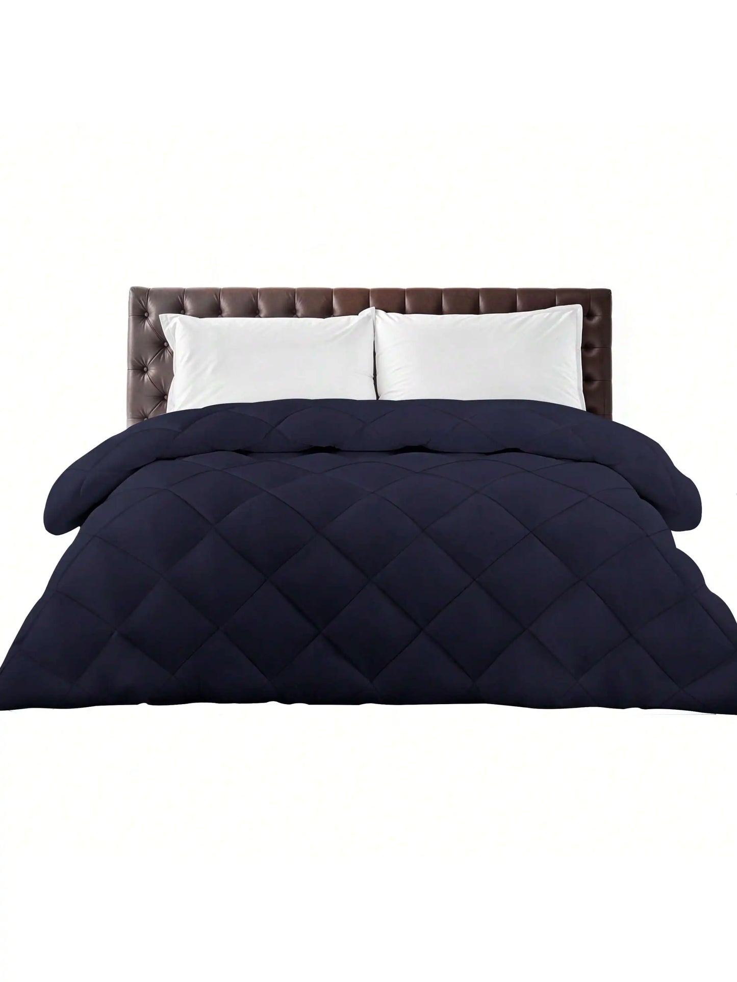 Lux Decor All-Season Comforter – Lightweight 1 Piece Down Alternative Blanket with Soft, Breathable Fabric and Diamond Stitch D