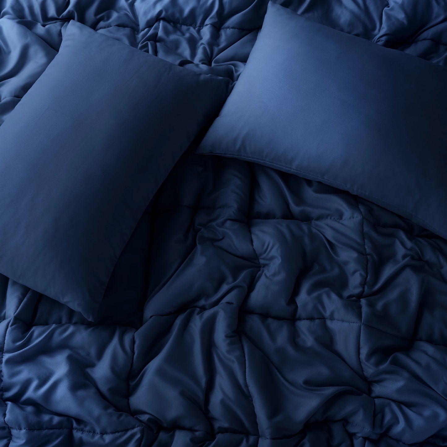 Lux Décor 5-Piece Comforter Set –All in one Bed in a Bag - Includes Comforter, 2 Shams, Decorative Pillow & Bed Skirt