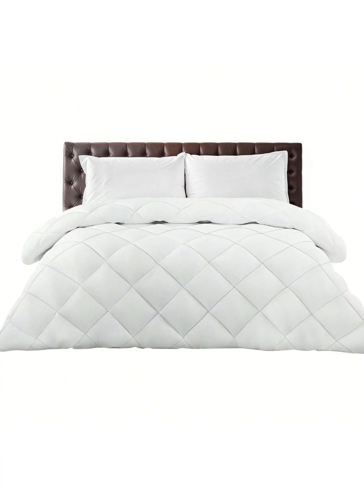 Lux Decor All-Season Comforter – Lightweight 1 Piece Down Alternative Blanket with Soft, Breathable Fabric and Diamond Stitch D