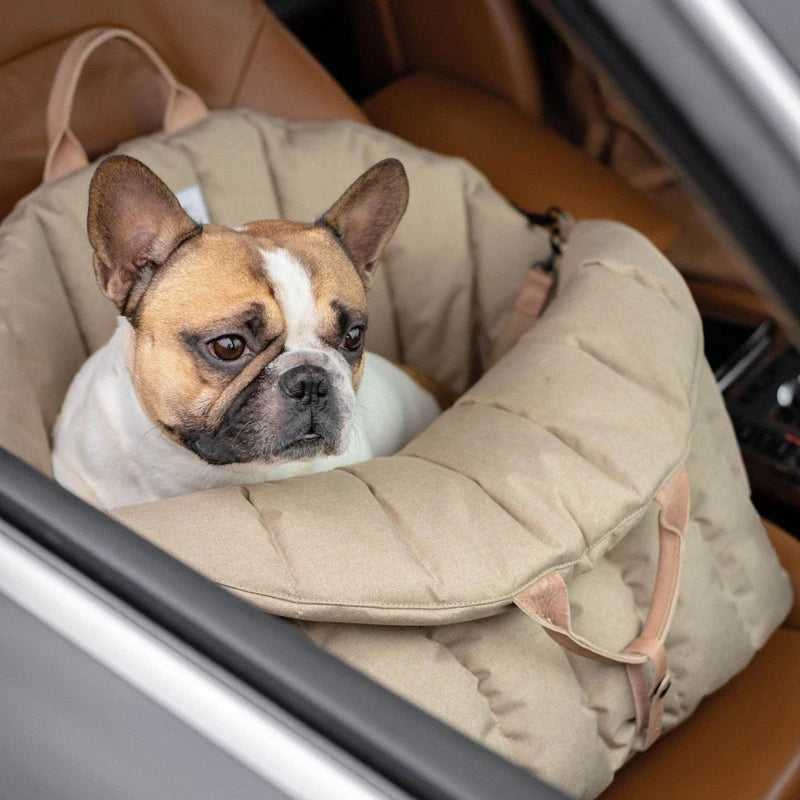 Pet Dog Bag Is Portable and Comfortable for Travel Luxury Handbag Winter Warm Removable Portable Outdoor Travel Safety Seat Bag