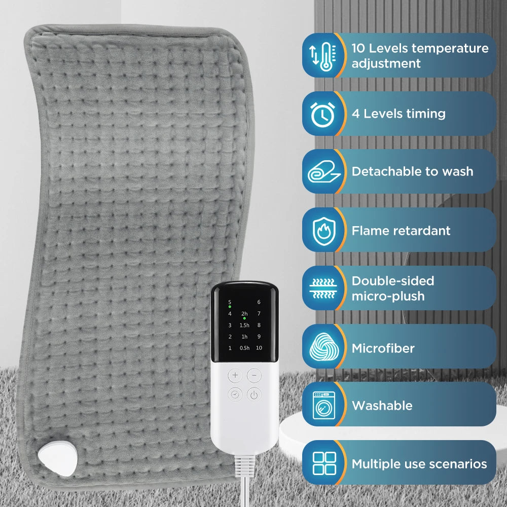 Electric Heating Pad Pet Heat Mat Constant Timer Body Warming Thermal Mat for Abdomen Hand Thermal Mat Winter Use