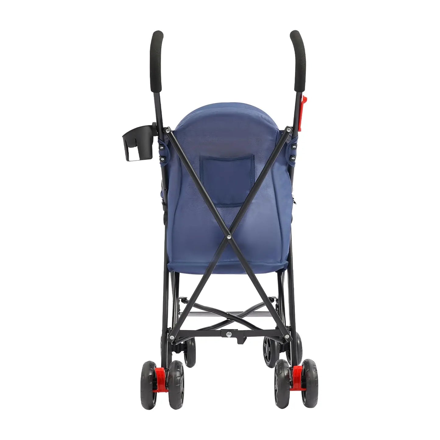 4 Wheels Pet Stroller with Waterproof Cover |   Easy-Fold Travel Carrier |   Pet Strolling Cart for Small/Medium Dogs and Cats |   With