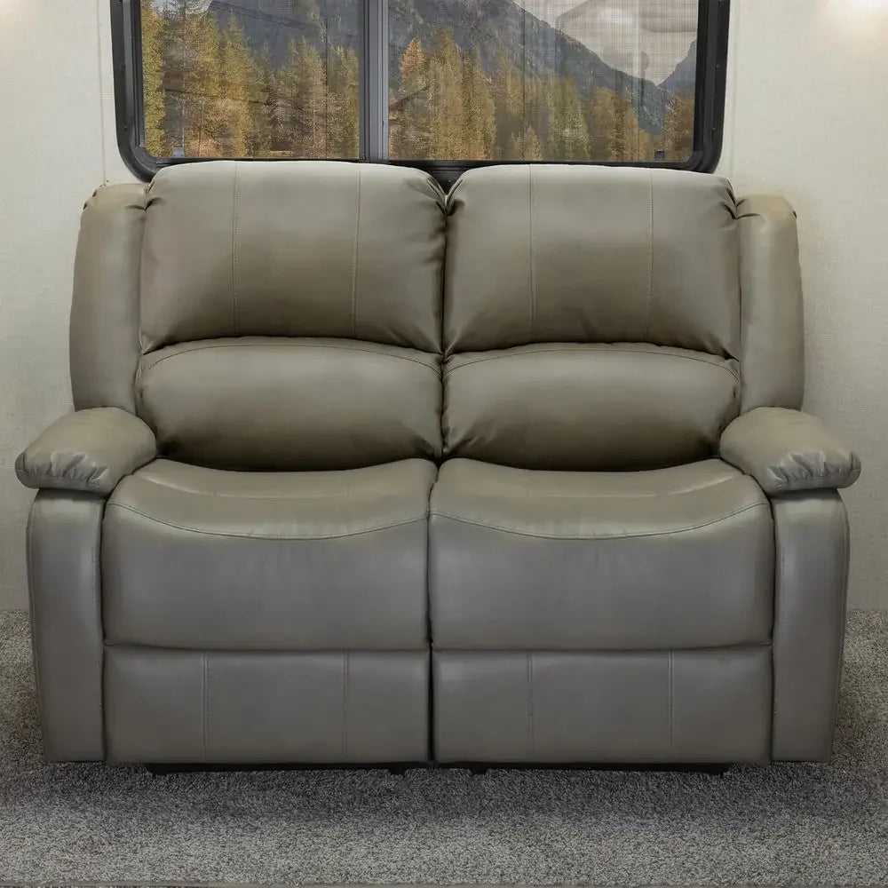 BestsellerBestseller58 Dual Reclining RV Sofa | Zero-Gap Loveseat for Camping | Wall-Hugging Couch | Theater-Style Seating | 202