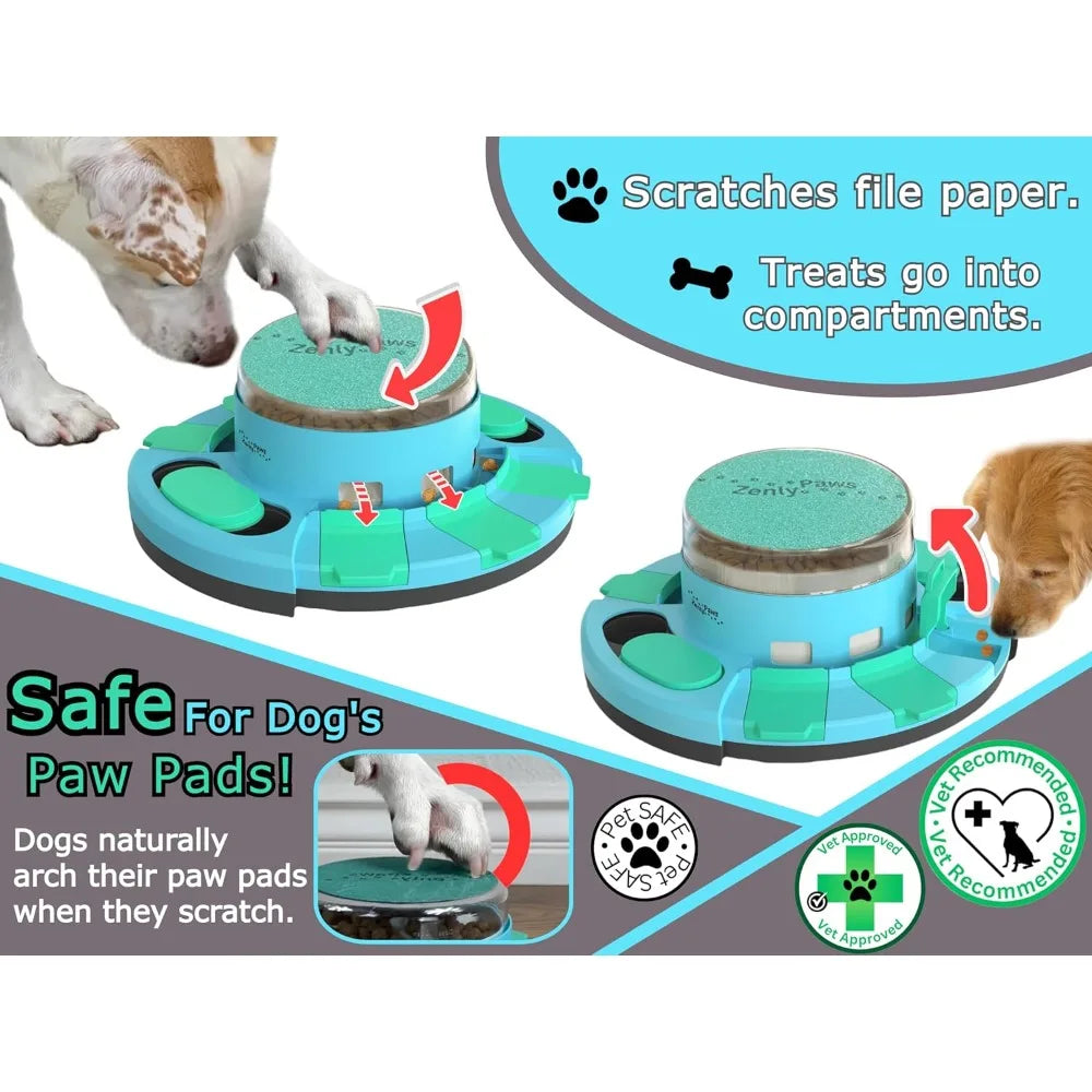 Nail File Toy, Dog Scratch Pad for Nails, Dog Nail Scratch Board, Scratching Board for Dogs, Scratching Pads Files Scratcher Slo