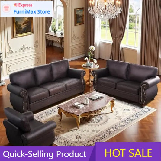 Living Room Furniture Sets, Sofa Sets and Couch Sets for Living Room, Mid-Century Vintage Sofa Couches