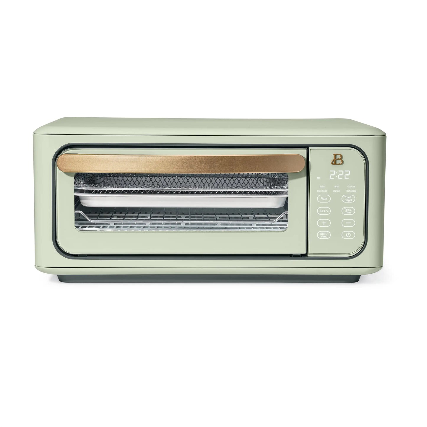 Beautiful Infrared Air Fry Toaster Oven, 9-Slice, 1800 W, White Icing by Drew Barrymore