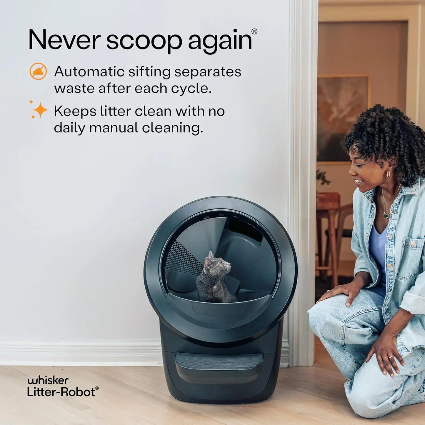 Supply & Accessory Bundle by , Black- Automatic Self-Cleaning Cat Litter Box, Includes Litter-Robot 4,Custom