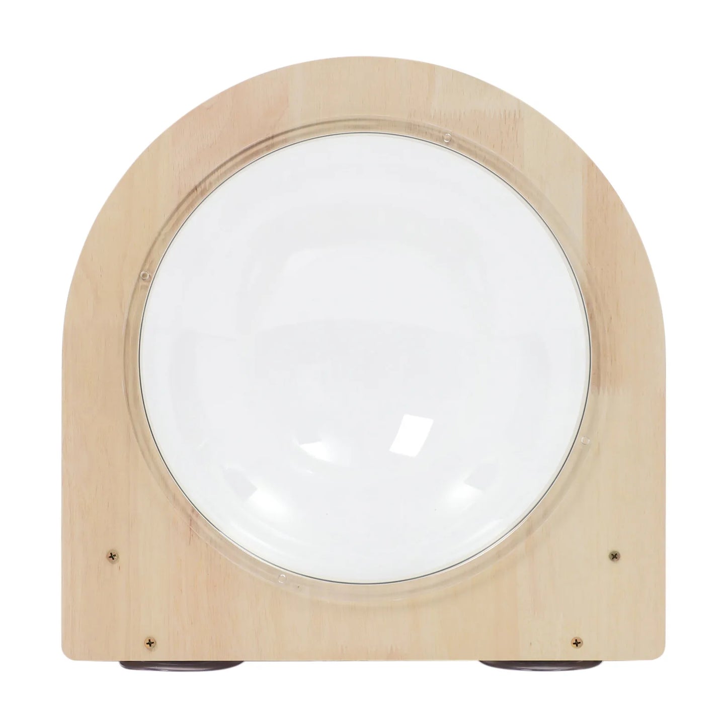 Clear Cat House, Wall-Mounted Wooden Cat Space Capsule Clear Capsule Kitten Walls Shelves About 7.5kg/16.53 lbs Load Capacity