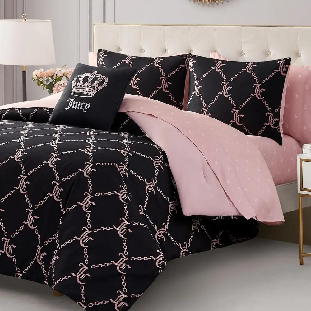 Queen Size 8-Piece Comforter Set - Premium Bedding Collection