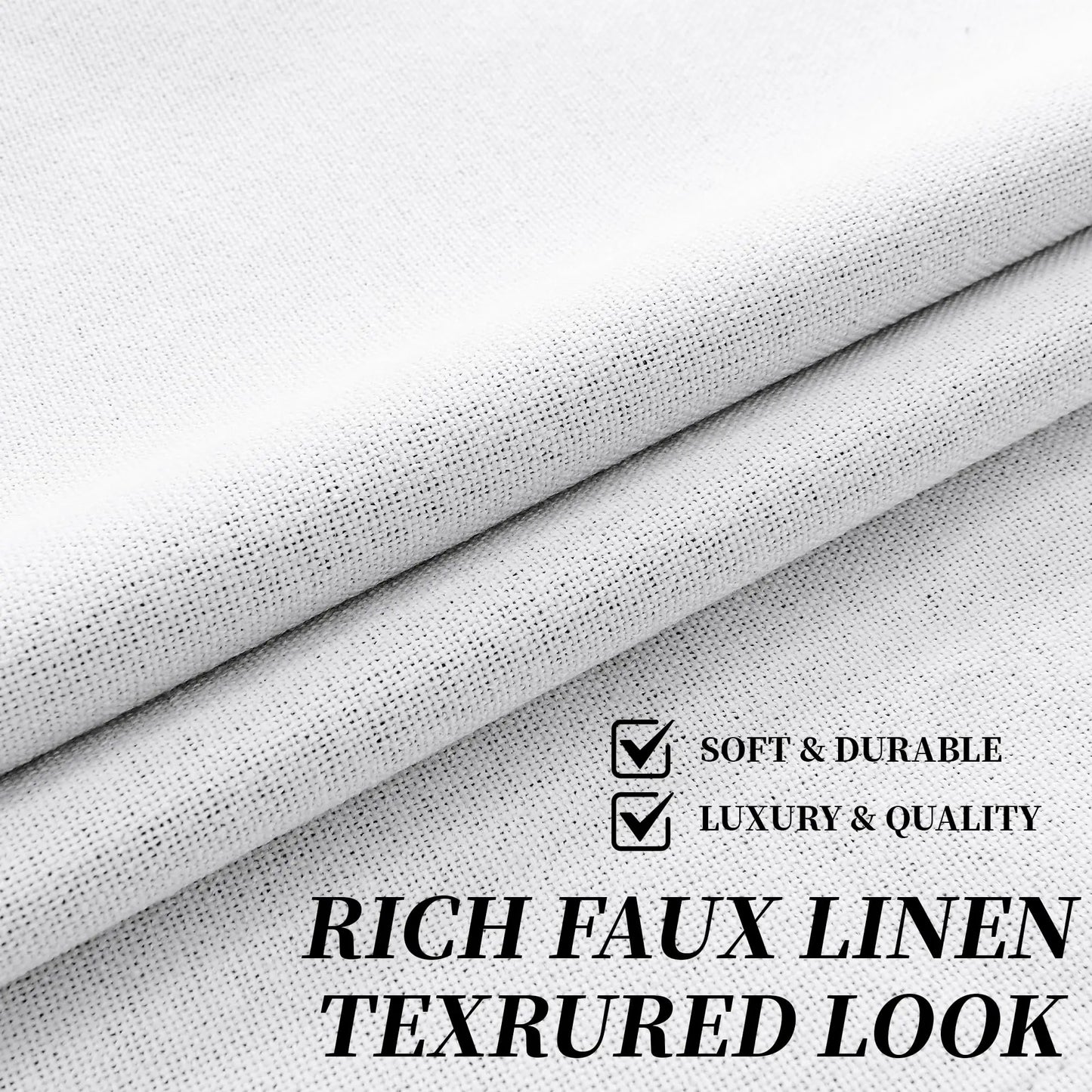 310cm Height Custom Made 100% Blackout White Living Room Window Curtains Bedroom Curtains Drapes Solid Color Kitchen Curtain