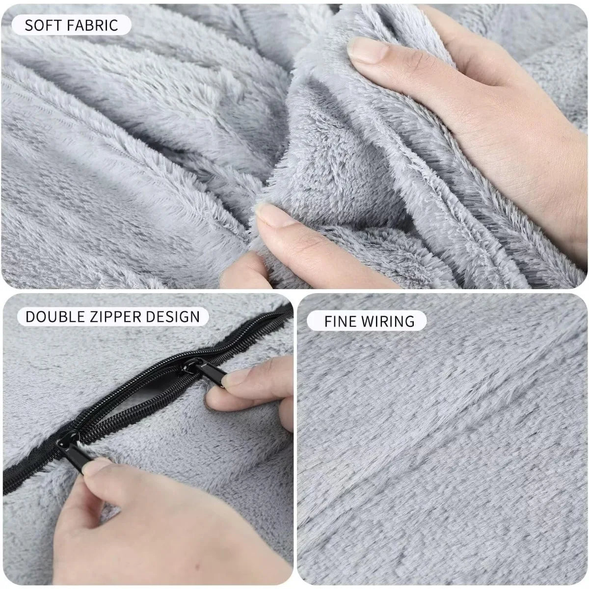 Bean Bag Chair for Adults 6FT,Soft Removable Cover for Teens/Girls Bedroom,Fluffy Giant Round Floor Beanbag Lounger Chairs (No F