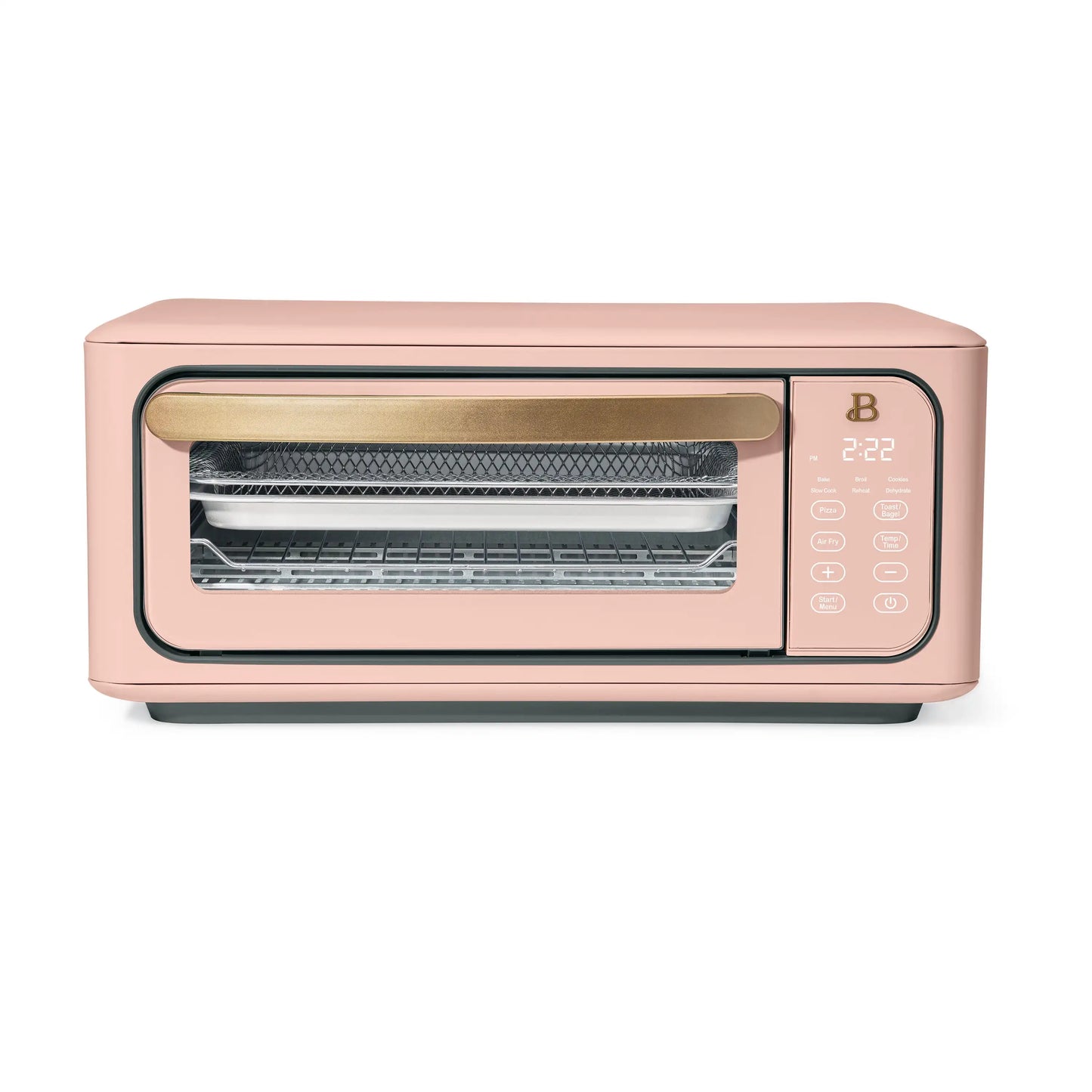 Beautiful Infrared Air Fry Toaster Oven, 9-Slice, 1800 W, White Icing by Drew Barrymore
